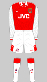 1996-1998 Arsenal Kit