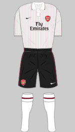 gunners third strip 2009-10