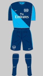 arsenal 2011-12 away kit