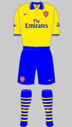 arsenal 2013-14 away kit