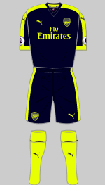 arsenal 2016-17 third kit