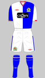 blackburn rovers 2009-10 strip