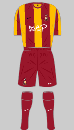bradford city afc 2011-12 home kit
