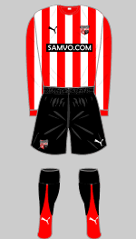 Brentford 2007-08 Kit
