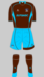 bury 2008-09 third kit