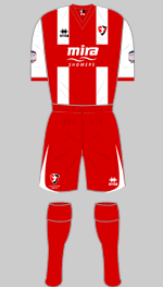 cheltenham town fc 2012-13 home kit