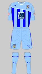 coventry city 2014-15 1st kit with sponsorship