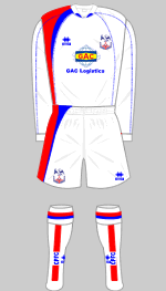 Crystal Palace 2007-08 away kit