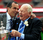 dave whelan with fa cup 2013