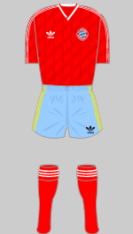 bayern munich 1987 european cup final kit