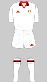 ac milan 1989 european cup final kit