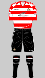 doncaster rovers belles 2012 home kit