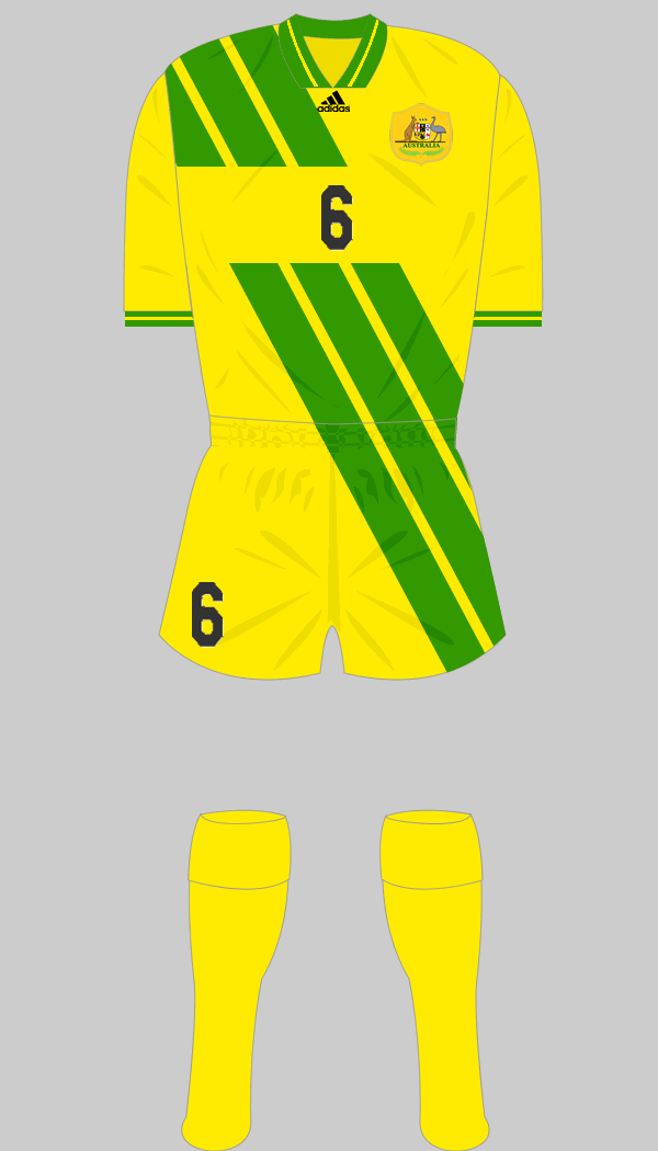 australia 1995 womens world cup 1st kit