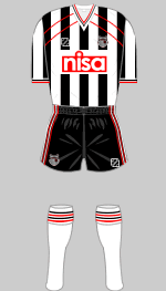 grimsby town fc 1984-85 alternate shirt