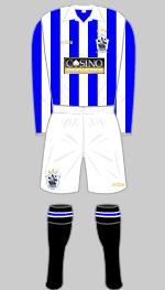 huddersfield town 2008-09 home kit