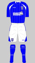 ipswich town fc 2011-12 home kit