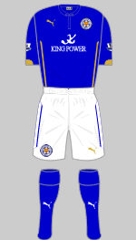 leicester city fc 2014-15 1st kit