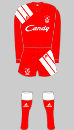 1991-1992 Liverpool Kit