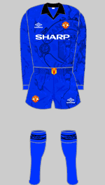 manchester united 1992 change kit