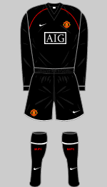 manchester united 2007-08 away kit