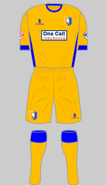 mansfield town 2014-15 1st kit