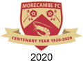 morecambe fc centenary crest 2020