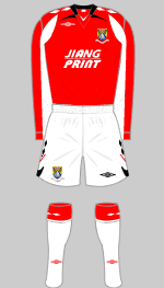 Morecambe 2007-08 Kit