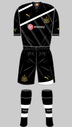 newcastle united 2012 virgin money third strip