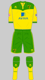 norwich city 2014-15 1st kit