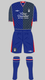 notingham forest 2010-11 third kit