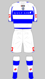 queens park rangers 2009-10 home kit