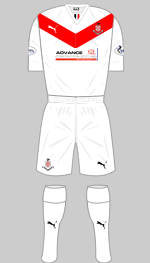 airdrieonians 2013-14 home kit