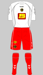 berwick rangers 2010-11 away kit