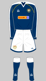 dundee 2007-08 home kit