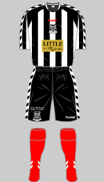 elgin city 2009-10 home kit