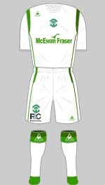 hibernian 2009-10 away kit