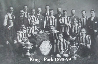 king's park 1898-99 team