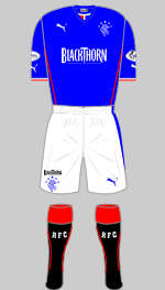 rangers fc 2013-14 home kit