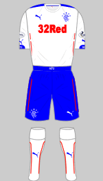 rangers 2014-15 change kit