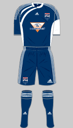 ross county 2009-10 home kit