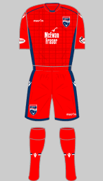 ross county 2018-19 2nd kit