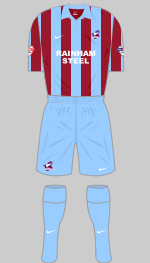 scunthorpe united fc 2013-14 home kit