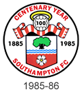 southampton fc centenary crest 1985