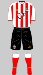 southampton fc 2011-12 home kit