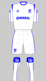 tranmere rovers 2010-11 home kit