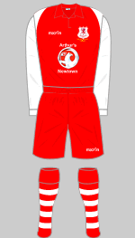newtown afc 2011-12 home kit