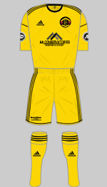 llandudno afc 2018-19 change kit