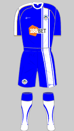 wigan athletic 2010-11 home kit
