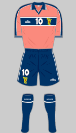 scotland 1999-2000 change kit