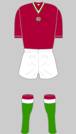 hungary 1972 european championship kit